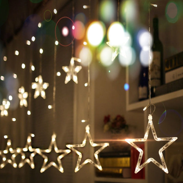 220V EU Plug LED Star Light ไฟคริสต์มาสในร่ม/กลางแจ้งตกแต่ง Love ผ้าม่านโคมไฟสำหรับวันหยุดงานแต่งงานแสง