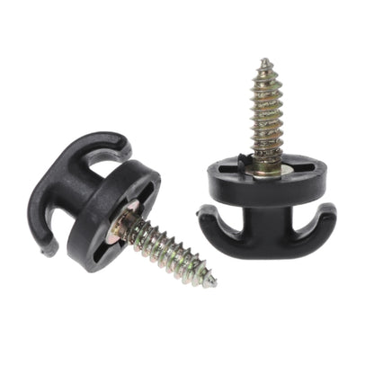 2 PCS Universal รถ Trunk Original Hook แบนประเภทแนวตั้งสุทธิ Hook Link, Luggage Net Hook Link