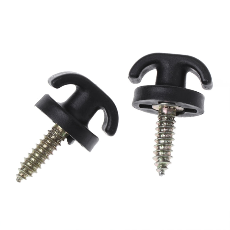 2 PCS Universal รถ Trunk Original Hook แบนประเภทแนวตั้งสุทธิ Hook Link, Luggage Net Hook Link