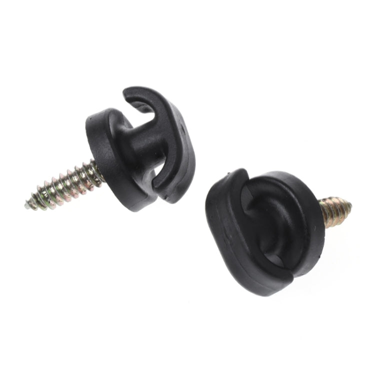 2 PCS Universal รถ Trunk Original Hook แบนประเภทแนวตั้งสุทธิ Hook Link, Luggage Net Hook Link