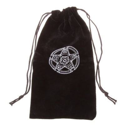 กำมะหยี่ Pentagram Tarot Card Bag Home Mini Drawstring แพคเกจ, Drawstring Package