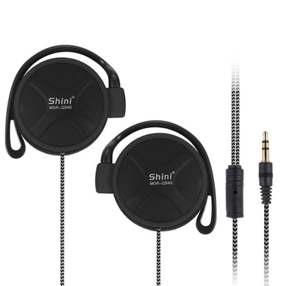 Shini Q940 3.5 มม. Super Bass EarHook หูฟัง สำหรับเครื่องเล่น MP3 คอมพิวเตอร์มือถือ