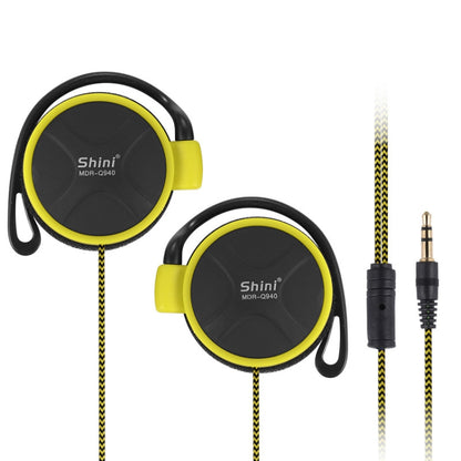 Shini Q940 3.5 มม. Super Bass EarHook หูฟัง สำหรับเครื่องเล่น MP3 คอมพิวเตอร์มือถือ