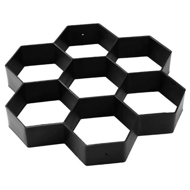 แม่พิมพ์พื้นพลาสติก Ultralight DIY Garden Paving หกเหลี่ยมแฟนซีแม่พิมพ์, Paving Hexagonal Fancy Mould