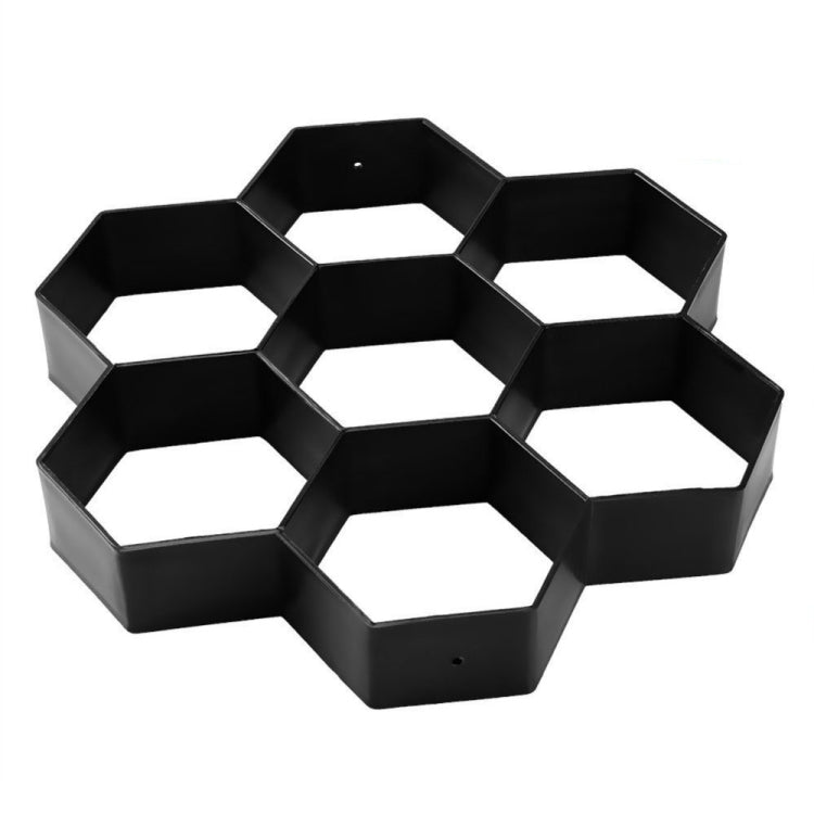 แม่พิมพ์พื้นพลาสติก Ultralight DIY Garden Paving หกเหลี่ยมแฟนซีแม่พิมพ์, Paving Hexagonal Fancy Mould
