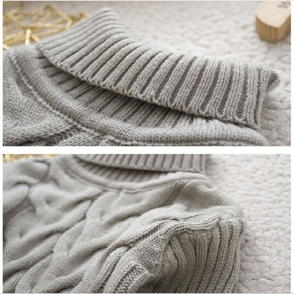 ฤดูหนาวเด็กหนาสีทึบถัก Bottoming เสื้อคอเต่าเสื้อสเวตเตอร์, 16 Size（90-100cm） Grey, 18 Size（100-110cm） Grey, 20Size（120cm） Grey, 22Size（130cm） Grey, 24Size（140cm） Grey, 14 Size（80-90cm） Yellow, 16 Size（90-100cm） Yellow, 18 Size（100-110cm） Yellow       ...