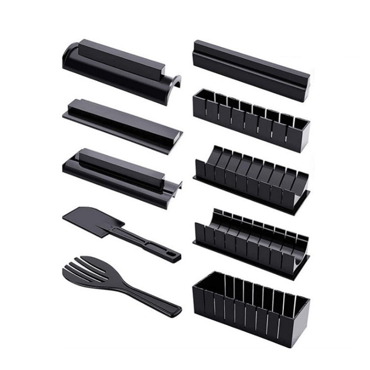 แม่พิมพ์ทำข้าวปั้นซูชิสาหร่ายทะเล 10 ชิ้น/เซ็ต, 10 PCS/Set