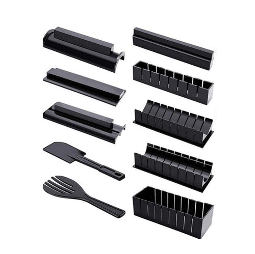แม่พิมพ์ทำข้าวปั้นซูชิสาหร่ายทะเล 10 ชิ้น/เซ็ต, 10 PCS/Set