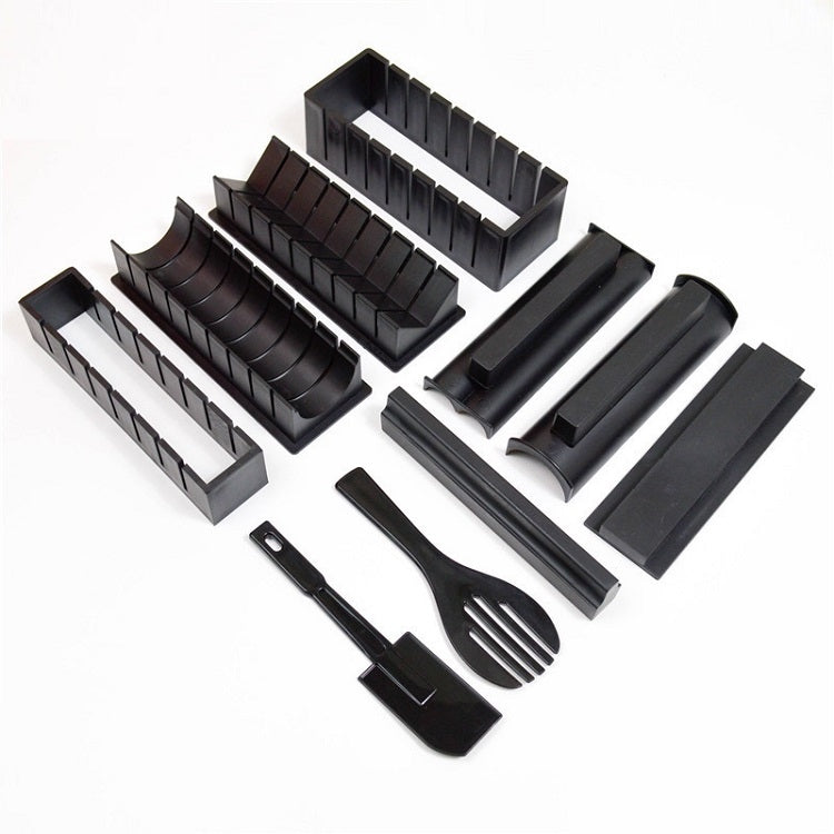 แม่พิมพ์ทำข้าวปั้นซูชิสาหร่ายทะเล 10 ชิ้น/เซ็ต, 10 PCS/Set