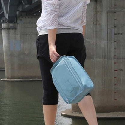 2 PCS รองเท้ากันน้ำกระเป๋าเก็บกระเป๋าเดินทางแบบพกพารองเท้า Organizer