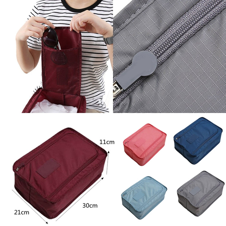 2 PCS รองเท้ากันน้ำกระเป๋าเก็บกระเป๋าเดินทางแบบพกพารองเท้า Organizer
