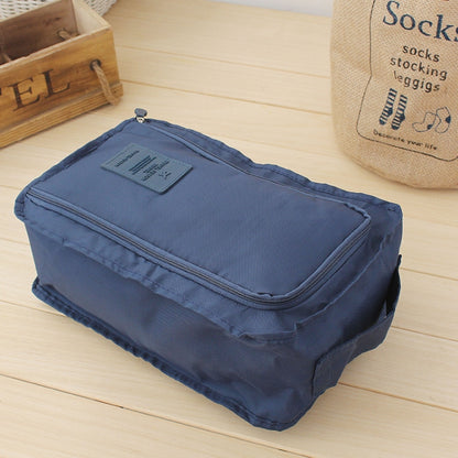 2 PCS รองเท้ากันน้ำกระเป๋าเก็บกระเป๋าเดินทางแบบพกพารองเท้า Organizer