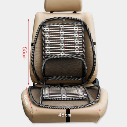 ฤดูร้อนเบาะรถยนต์แผ่นไม้ไผ่เบาะนั่งเบาะไม้ไผ่ระบายอากาศ, Car Seat Cushion