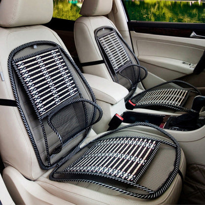 ฤดูร้อนเบาะรถยนต์แผ่นไม้ไผ่เบาะนั่งเบาะไม้ไผ่ระบายอากาศ, Car Seat Cushion