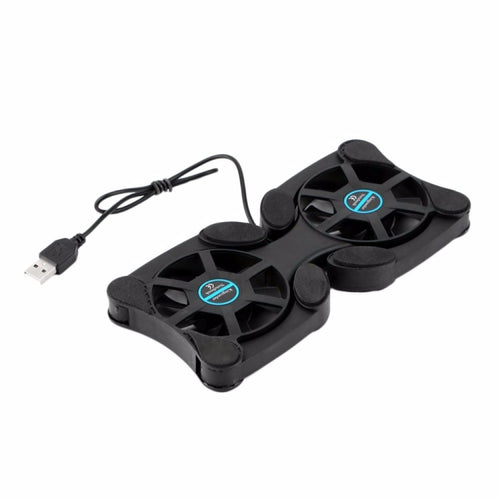 พอร์ต USB Mini Octopus แล็ปท็อปพัดลมพับ Cooler Pad