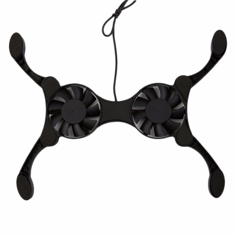 พอร์ต USB Mini Octopus แล็ปท็อปพัดลมพับ Cooler Pad