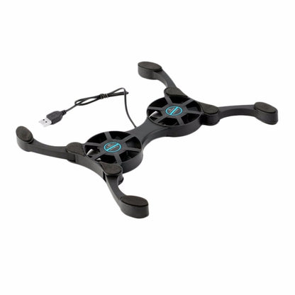พอร์ต USB Mini Octopus แล็ปท็อปพัดลมพับ Cooler Pad