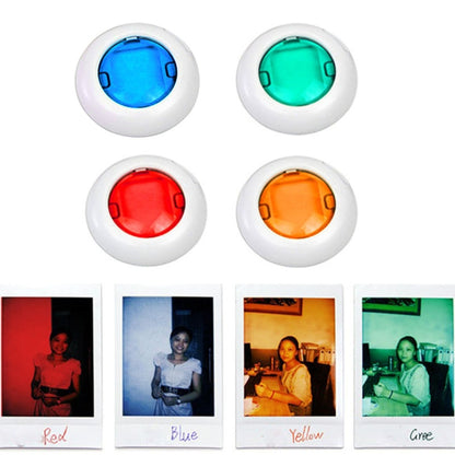 กล้องวิดีโอที่มีสีสัน Close-up เลนส์กรองสีสำหรับ Polaroid Fujifilm Instax Mini 9 8 8 7S KT กล้องฟิล์ม, For FUJIFILM Instax Mini 9