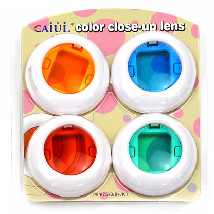 กล้องวิดีโอที่มีสีสัน Close-up เลนส์กรองสีสำหรับ Polaroid Fujifilm Instax Mini 9 8 8 7S KT กล้องฟิล์ม, For FUJIFILM Instax Mini 9