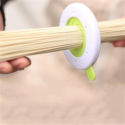 2 PCS ปรับพาสต้าก๋วยเตี๋ยววัด Limiter เครื่องมือปรับส่วน Guider, Adjustable Portion Guider