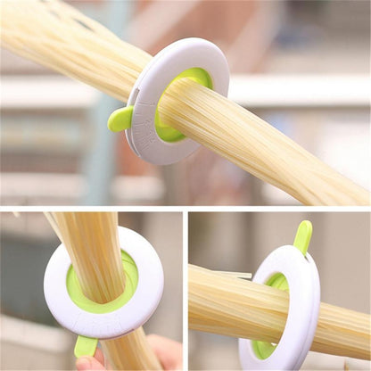 2 PCS ปรับพาสต้าก๋วยเตี๋ยววัด Limiter เครื่องมือปรับส่วน Guider, Adjustable Portion Guider