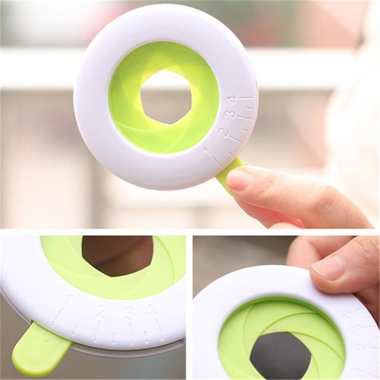 2 PCS ปรับพาสต้าก๋วยเตี๋ยววัด Limiter เครื่องมือปรับส่วน Guider, Adjustable Portion Guider