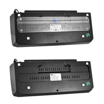 DSB HQ236 เครื่องเคลือบบัตร A4 แฟ้มเครื่องเคลือบภาพเครื่องซีลเคลือบเย็นเครื่องเทอร์โมพลาสติกพร้อมเครื่องตัดกระดาษ, HQ236