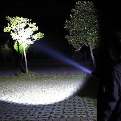 T02 คลิปปากกาไฟฉายขนาดเล็ก T6 Telescopic Zoom ไฟฉาย LED กันน้ำกลางแจ้ง Long Shot Glare ไฟฉาย, T02 Pen Clip