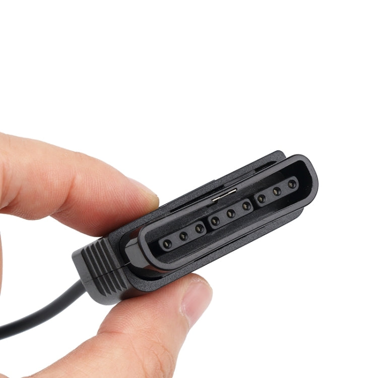 Kebidu USB GamePad เกมคอนโทรลเลอร์ Converter โดยไม่มีไดรเวอร์สำหรับ Sony PS1 PS2 อะแดปเตอร์ใหม่ล่าสุด PS3 PS2, For PS1 / PS2