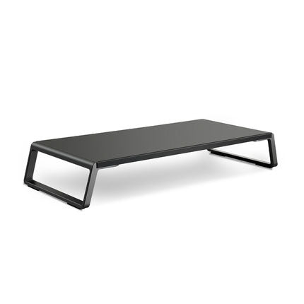ขาตั้งจอภาพ Riser พร้อมขาโลหะสำหรับ iMac MacBook เครื่องพิมพ์จอแสดงผล LCD, Lapdesk Tabletop Organizer แพลตฟอร์มที่ทนทาน ประหยัดพื้นที่