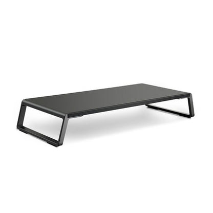 ขาตั้งจอภาพ Riser พร้อมขาโลหะสำหรับ iMac MacBook เครื่องพิมพ์จอแสดงผล LCD, Lapdesk Tabletop Organizer แพลตฟอร์มที่ทนทาน ประหยัดพื้นที่