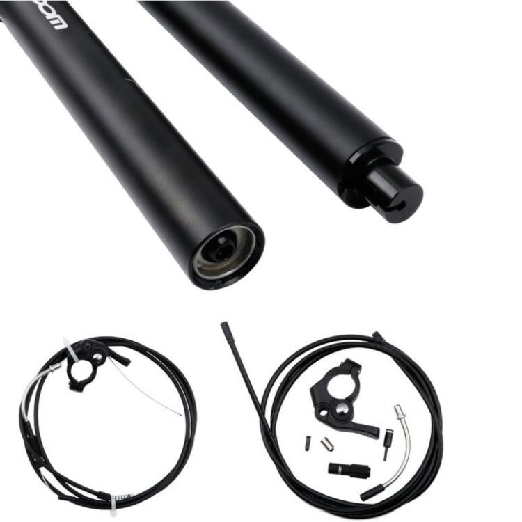 ZOOM จักรยานควบคุมด้วยสายไฮดรอลิกยกท่อเบาะนั่งจักรยานเสือภูเขา, 30.9mm 400mm Internal Routing, 31.6mm 400mm Internal Routing