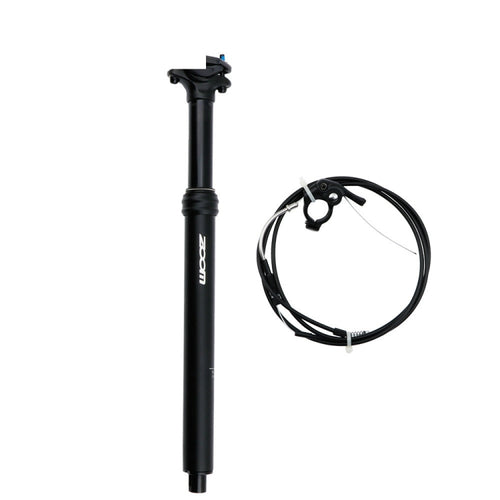 ZOOM จักรยานควบคุมด้วยสายไฮดรอลิกยกท่อเบาะนั่งจักรยานเสือภูเขา, 30.9mm 400mm Internal Routing, 31.6mm 400mm Internal Routing