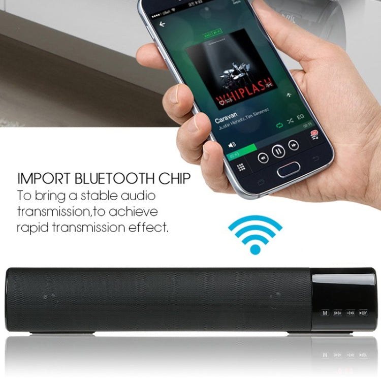 TOPROAD พลังงานสูง 10 วัตต์ไฮไฟลำโพงไร้สายบลูทูธแบบพกพาสเตอริโอ Soundbar TF FM USB ซับวูฟเฟอร์คอลัมน์สำหรับคอมพิวเตอร์ทีวีโทรศัพท์