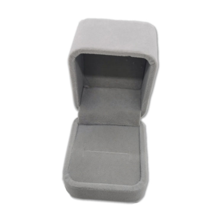 กล่องของขวัญบรรจุภัณฑ์เครื่องประดับที่สวยงาม 3 ชิ้น, 5x5.5cm (Flannel Grey), 7x7cm (Flannel Grey), 7.5x7.5cm (Bow Knot)