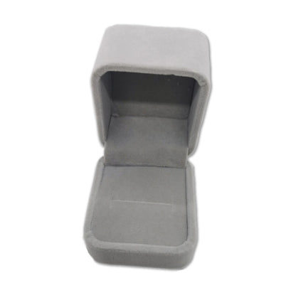 กล่องของขวัญบรรจุภัณฑ์เครื่องประดับที่สวยงาม 3 ชิ้น, 5x5.5cm (Flannel Grey), 7x7cm (Flannel Grey), 7.5x7.5cm (Bow Knot)