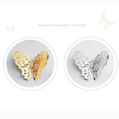 วอลล์เปเปอร์ 3D ตกแต่งบ้าน Hollow Butterfly ตู้เย็นสติ๊กเกอร์ติดผนัง