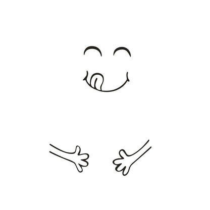 สติกเกอร์น่ารักตู้เย็นผนังห้องครัวตู้เย็นไวนิลสติ๊กเกอร์ตกแต่งบ้าน