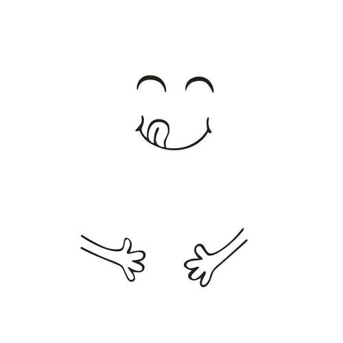 สติกเกอร์น่ารักตู้เย็นผนังห้องครัวตู้เย็นไวนิลสติ๊กเกอร์ตกแต่งบ้าน