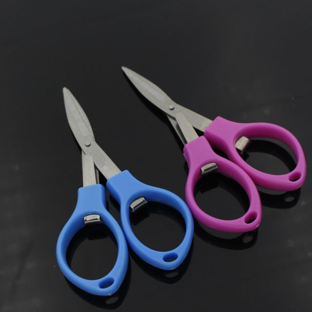 กรรไกรขนาดเล็กแบบพับได้สแตนเลส เครื่องมือ, Foldable Scissors