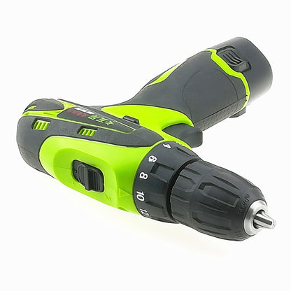 DZ033 12V ไขควงไฟฟ้าแบตเตอรี่ลิเธียมแบบชาร์จไฟได้มัลติฟังก์ชั่นสว่านไฟฟ้าไร้สายเครื่องมือไฟฟ้า, 12V Electric Screwdriver