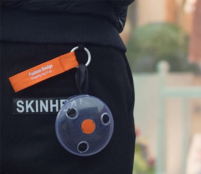 กระเป๋าถือแบบพกพาในกระเป๋านำกลับมาใช้ใหม่ได้ Carabiner กระเป๋าช้อปปิ้ง