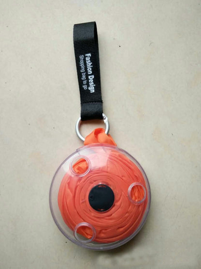 กระเป๋าถือแบบพกพาในกระเป๋านำกลับมาใช้ใหม่ได้ Carabiner กระเป๋าช้อปปิ้ง