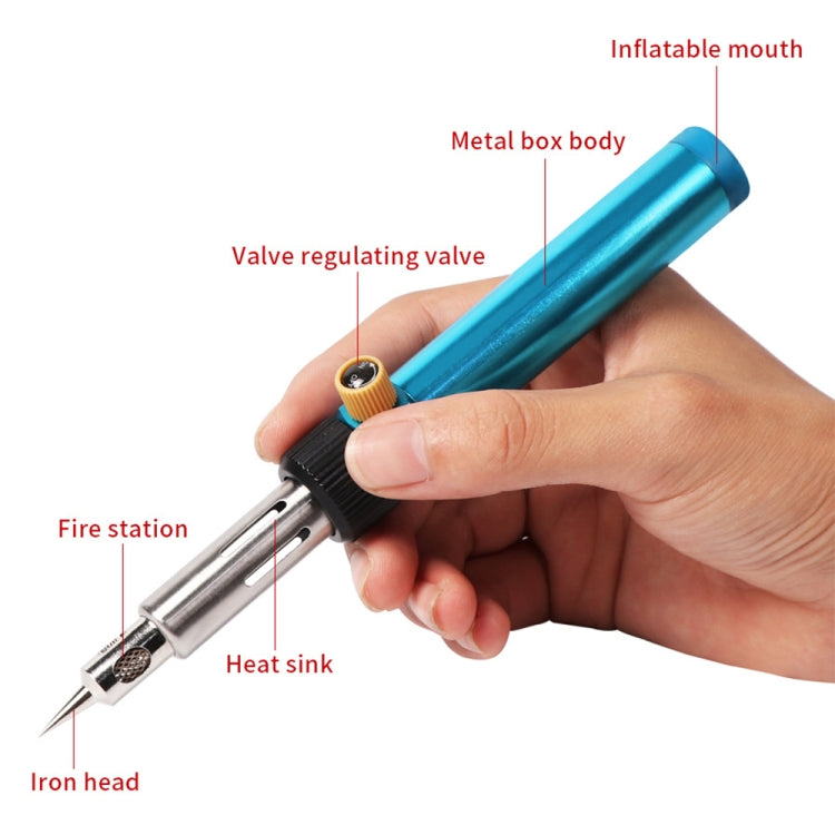 HOT AIR GUN Multi-ฟังก์ชั่นปรับอุณหภูมิแก๊สหัวแร้งเชื่อมไร้สายปากกา, Cordless Welding Pen