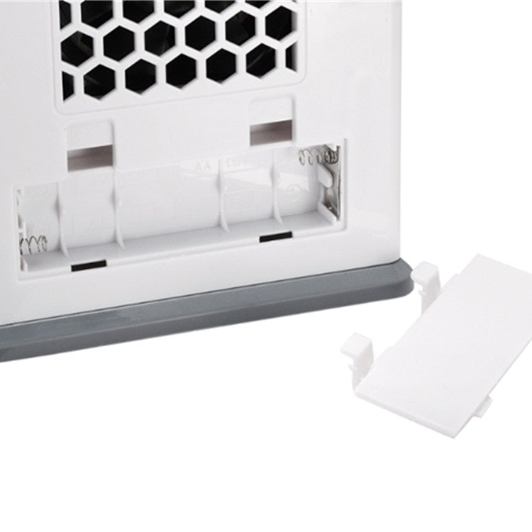 เดสก์ท็อป Air Cooler แบตเตอรี่ Plug-in เครื่องปรับอากาศแบบใช้คู่จอแสดงผลดิจิตอลอัจฉริยะ Mini Air Cooler