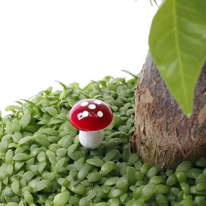 20 ชิ้นประดิษฐ์มินิโฟมเห็ดตกแต่งสวนขนาดเล็ก, 20 PCS Foam Mushroom