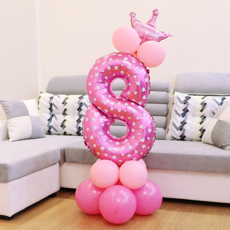 ลูกโป่งฟอยล์จำนวนตกแต่งสุขสันต์วันเกิด, Number 4, Number 3, Number 6, Number 0, Number 8, Number 7, Number 1, Number 2, Number 5, Number 9