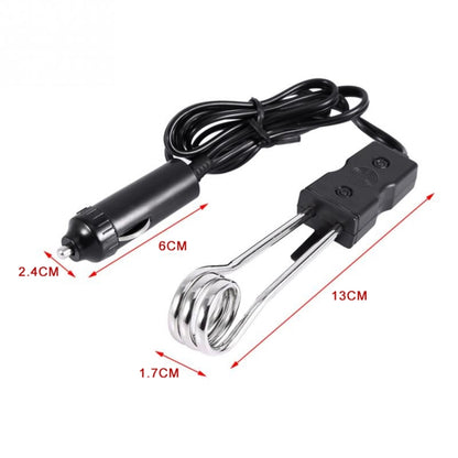 แบบพกพา 12V/24V รถยนต์ไฟฟ้าต้มน้ำแช่ เครื่องทำความร้อน เดินทาง แคมป์ปิ้ง ปิกนิก, 12V, 24V