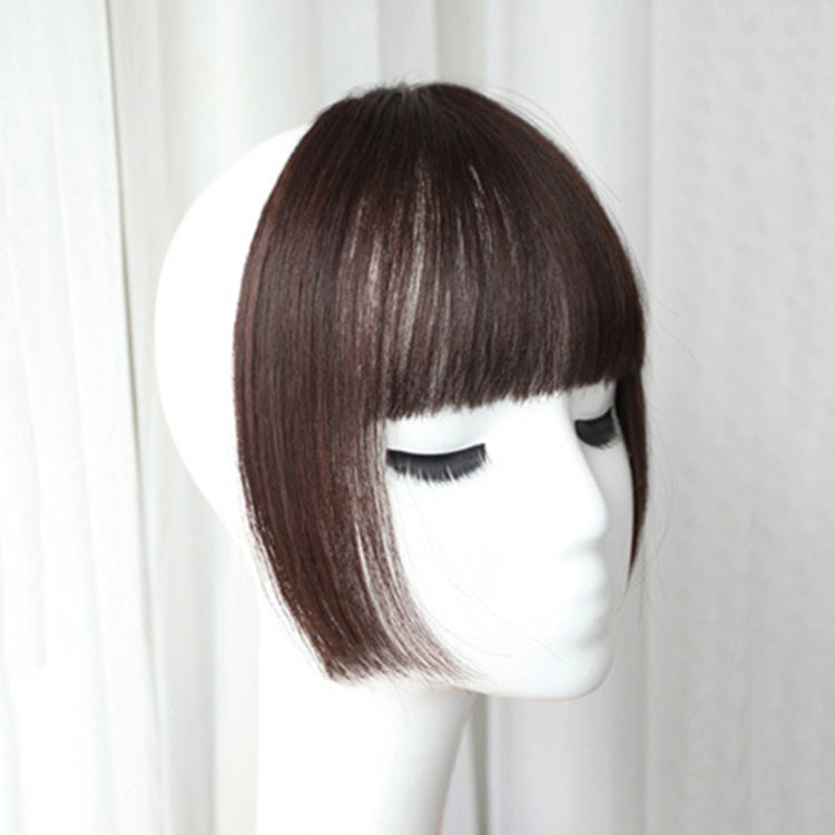 ผู้หญิงปลอม Fringe คลิปในผมม้าต่อผมด้วยเส้นใยสังเคราะห์อุณหภูมิสูง
