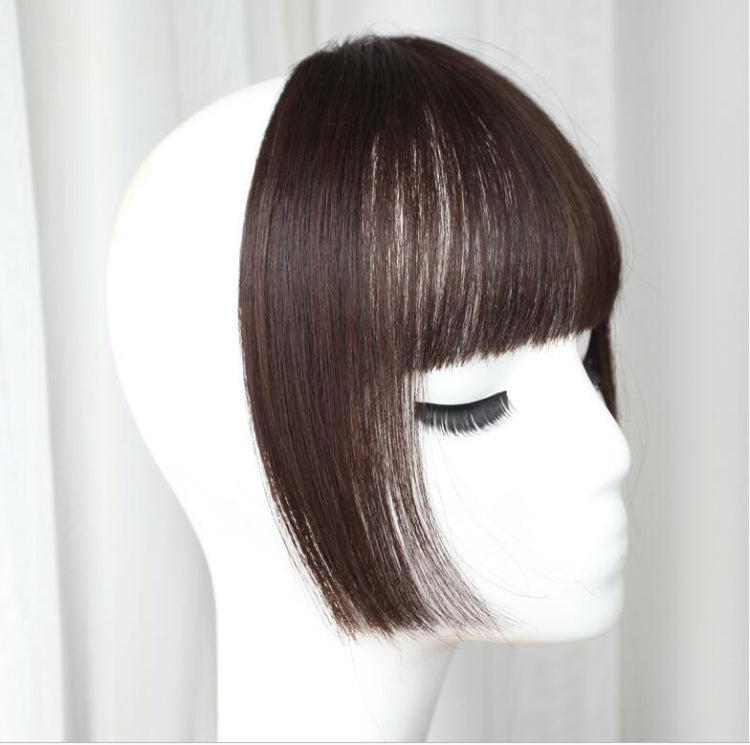 ผู้หญิงปลอม Fringe คลิปในผมม้าต่อผมด้วยเส้นใยสังเคราะห์อุณหภูมิสูง